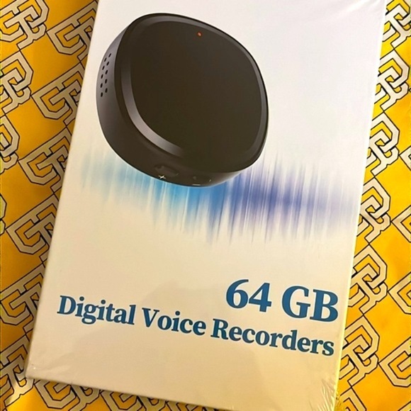 Brand New 64GB Digital Voice Recorder w/Playback 750 Hours Voice Portable Audio - Picture 8 of 14